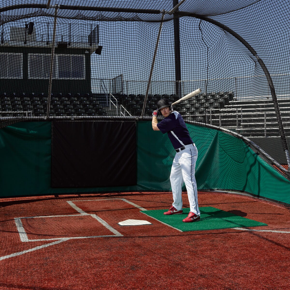 Artificial Turf Stance Mat for Baseball & Softball from On Deck Sports